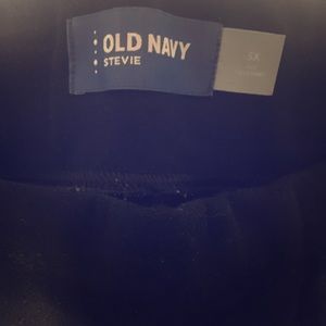Old Navy Black Suede Stevie Pants 3X